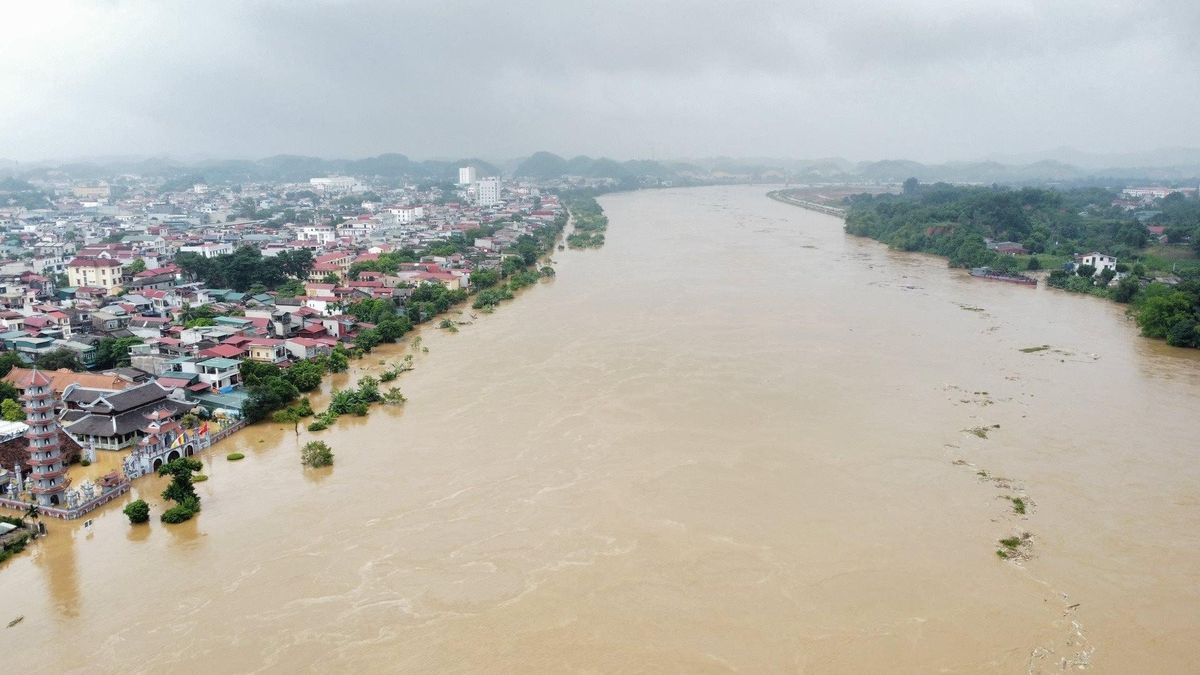 Nguy cơ lũ trên các sông ở Bắc Bộ - Đài Phát thanh và truyền hình Hà Nội
