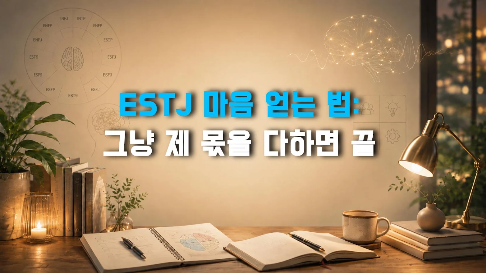 ESTJ 마음 얻는 법: 그냥 제 몫을 다하면 끝