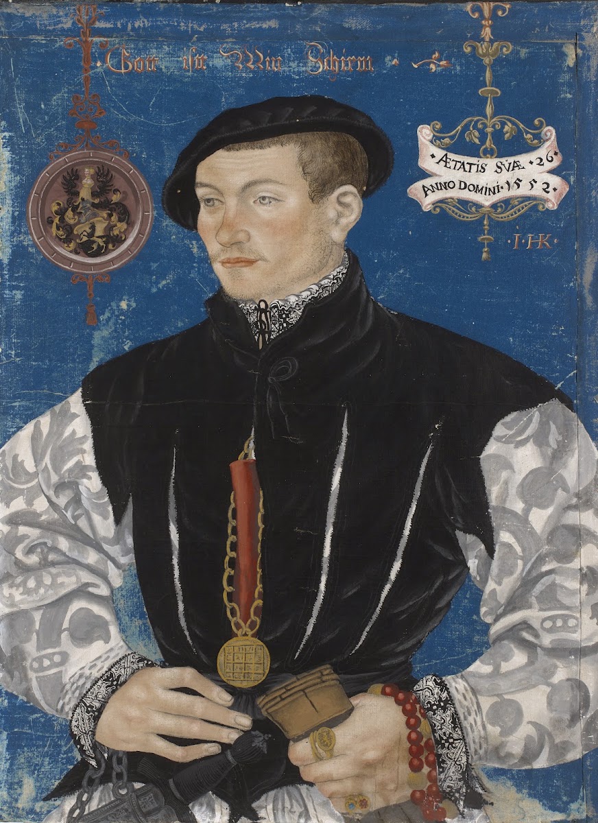 Portrait of Hans Rispach 1552