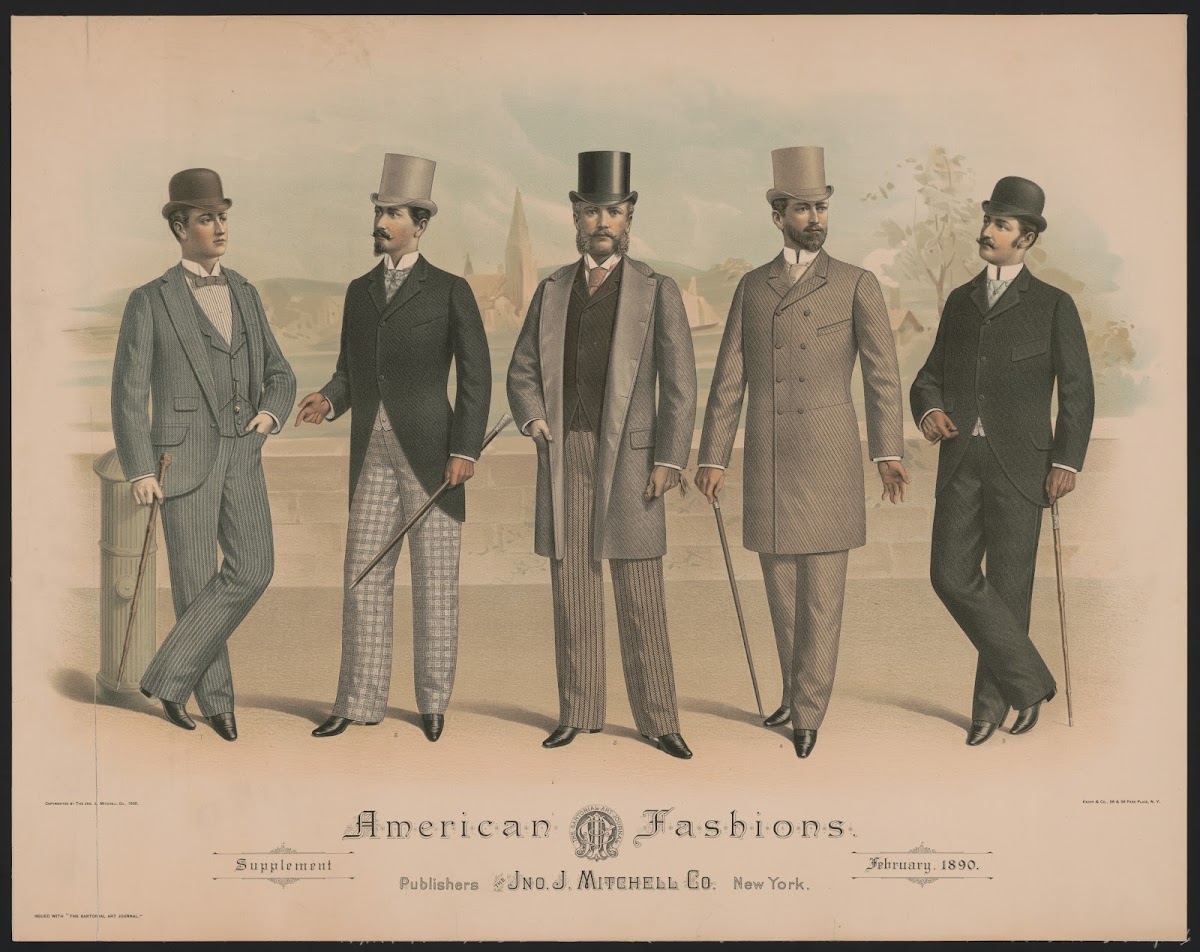 American fashions 1890
