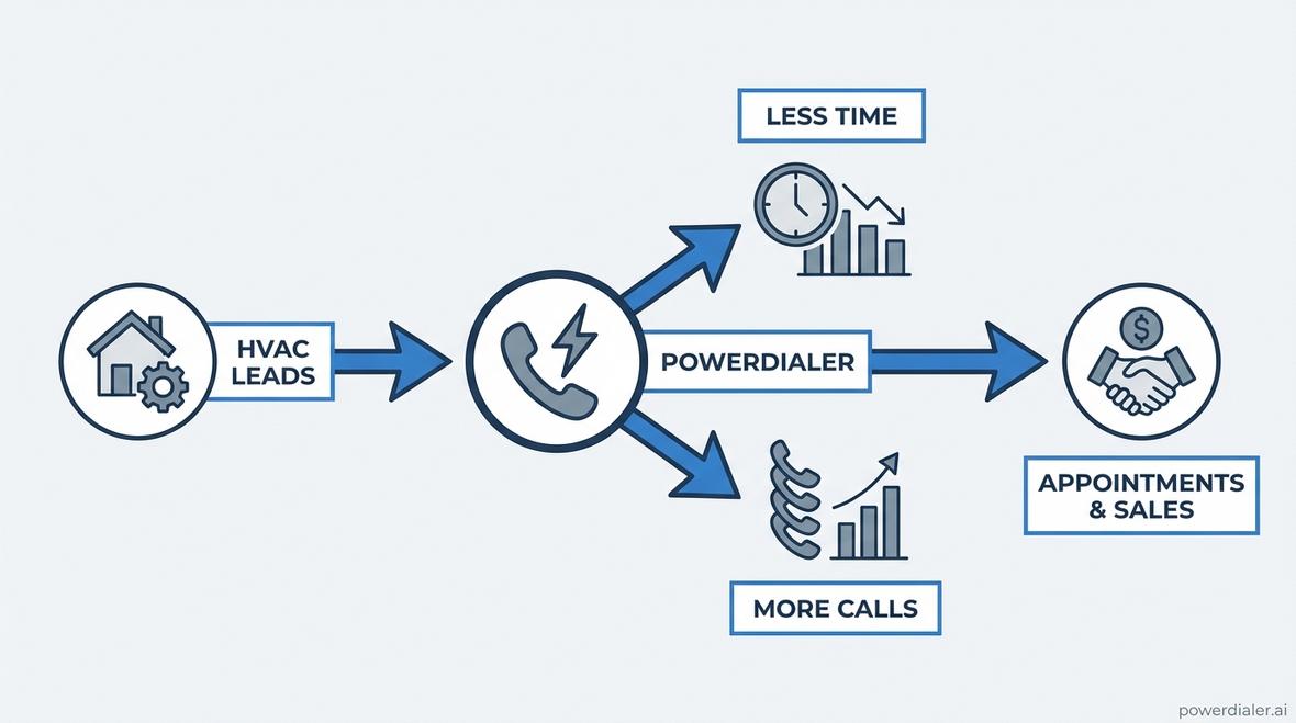 power dialer for hvac