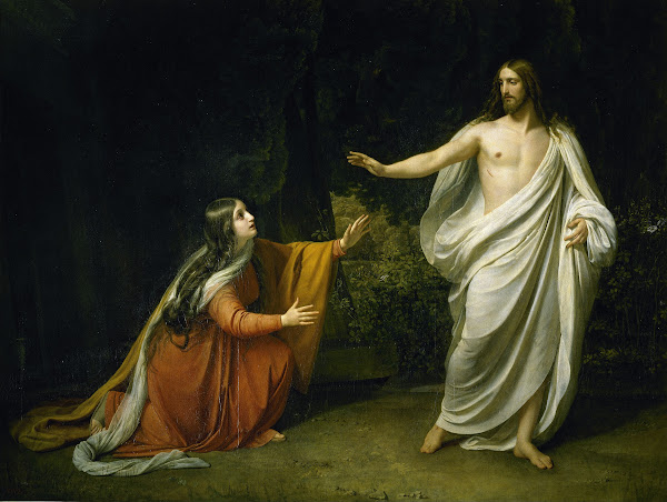 Christs Appearance to Mary Magdalene after the Resurrection 1835