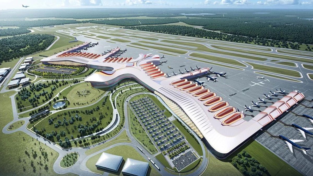 Nhà ga chim phượng hoàng sân bay Phú Quốc đang thi công thế nào? - Báo Tiền Phong