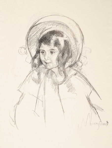 Sara Wearing Her Bonnet and Coat 1904