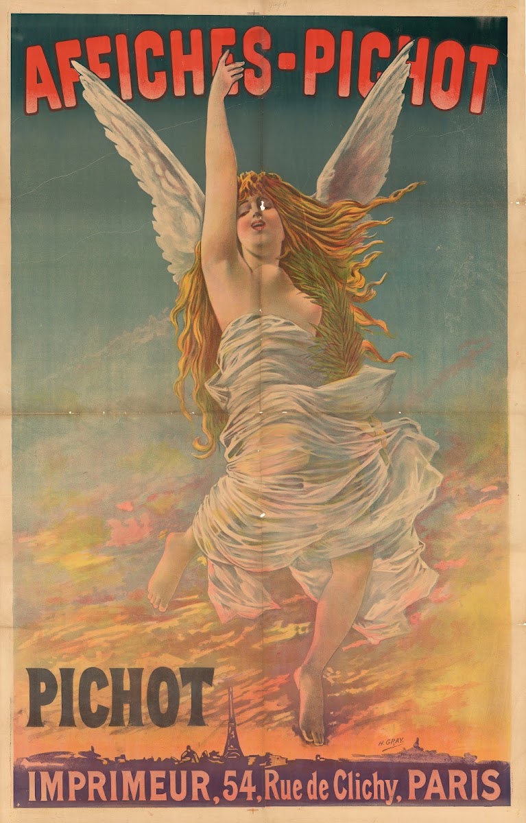 Affiches Pichot Pichot Imprimeur 54 Rue De Clichy Paris 1897