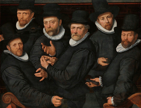 Six Wardens of the Drapers Guild 1599