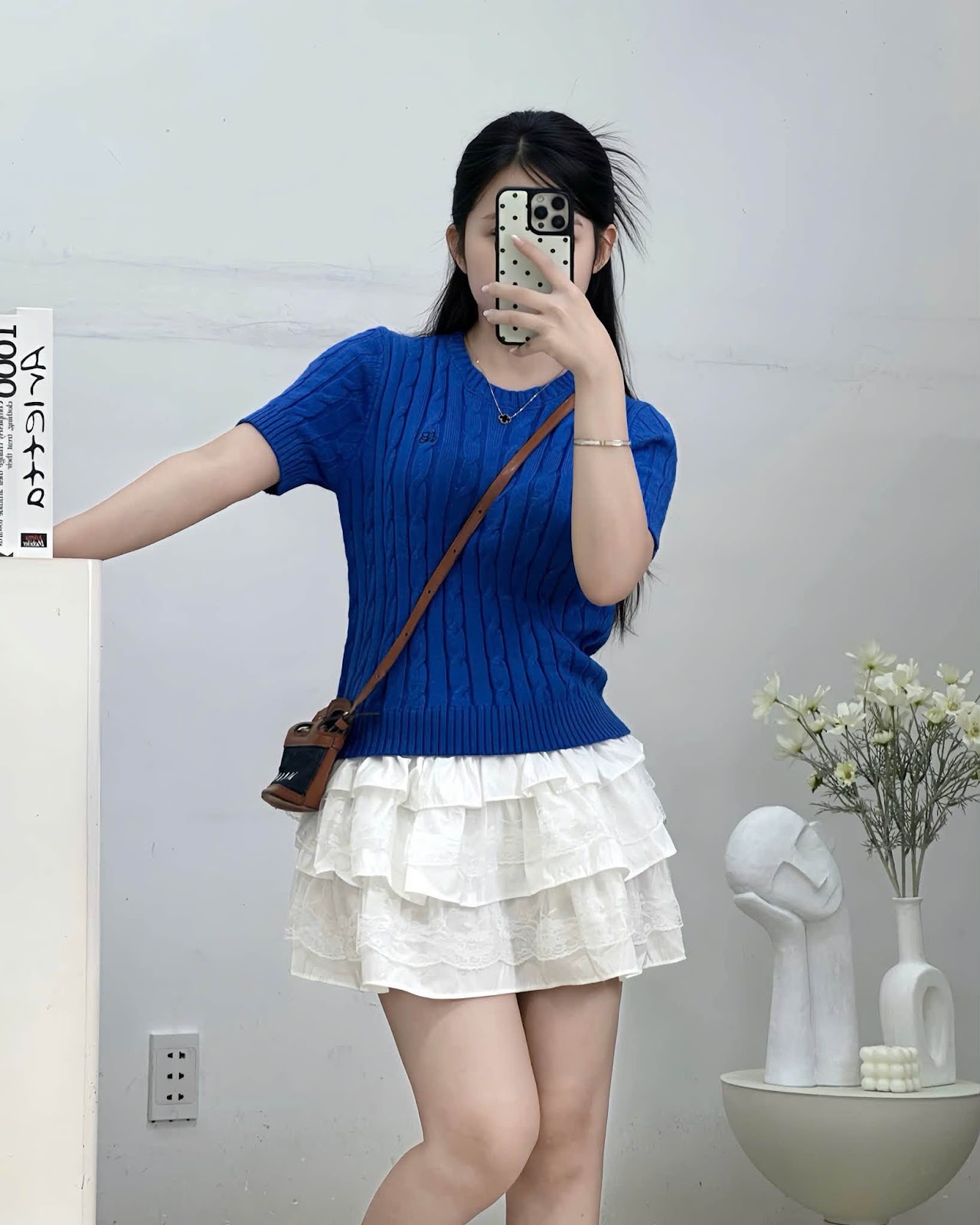 áo len vặn thừng trơn thêu chữ NB XONXEN SHOP 092 – Image 5