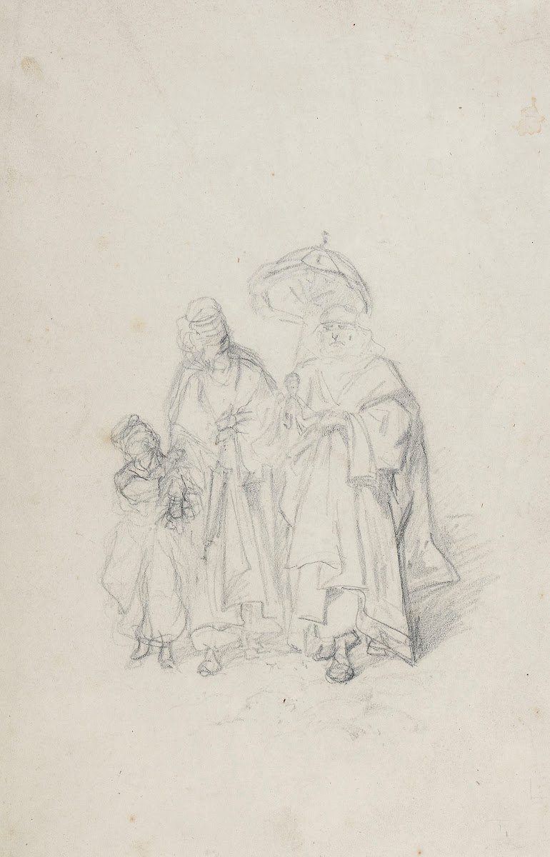 Turkish women on a walk 1878