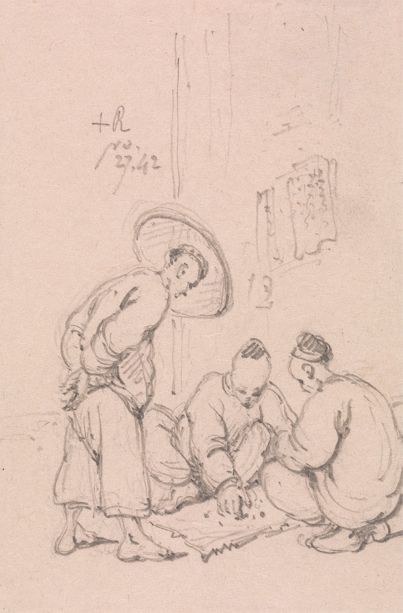 Gamblers Playing Dice 1842