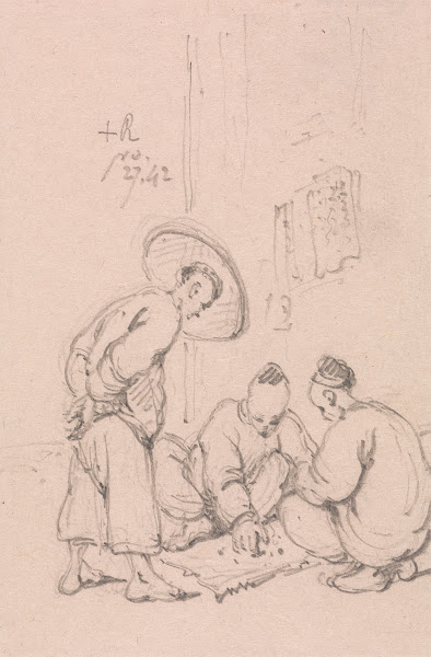 Gamblers Playing Dice 1842