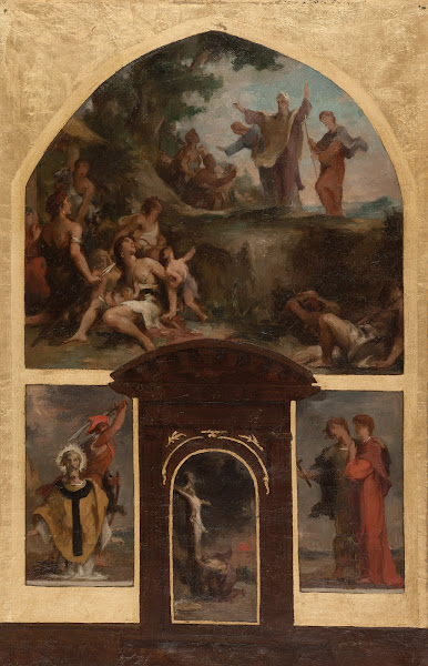 Prédication de saint Denis et conversion des Gaulois Décollation de saint Denis