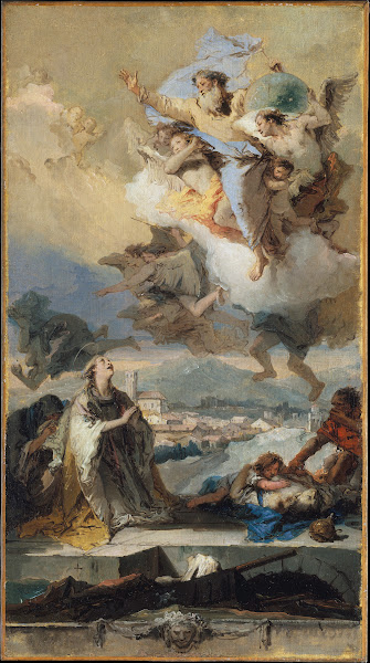 Saint Thecla Praying For The Plague Stricken 175859