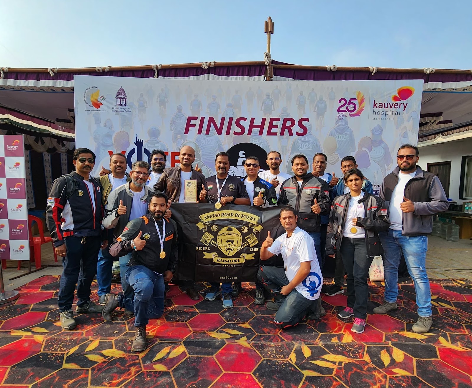 SM650 Road Burners Community Bangalore Gallery