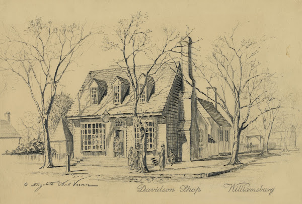 Davidson shop Williamsburg 1936