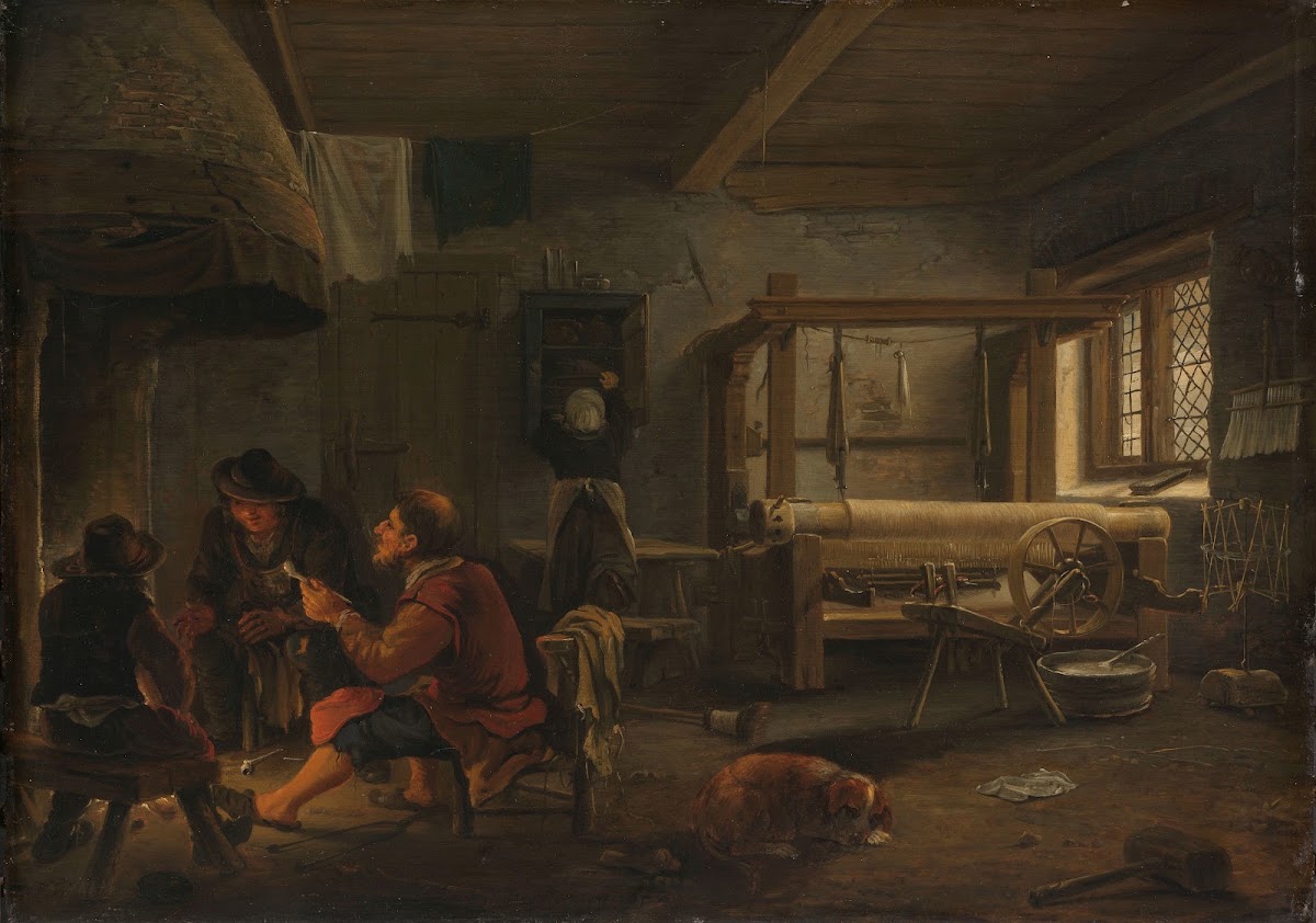 A Weavers Workshop 1652
