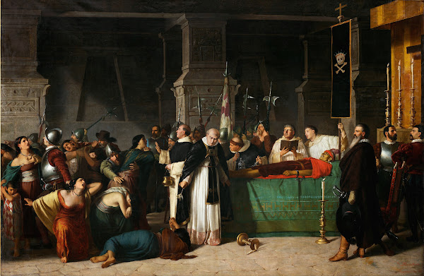 The Funerals Of Inca Atahualpa 1867