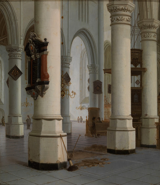 Interior of the Nieuwe Kerk  new Church in Delft