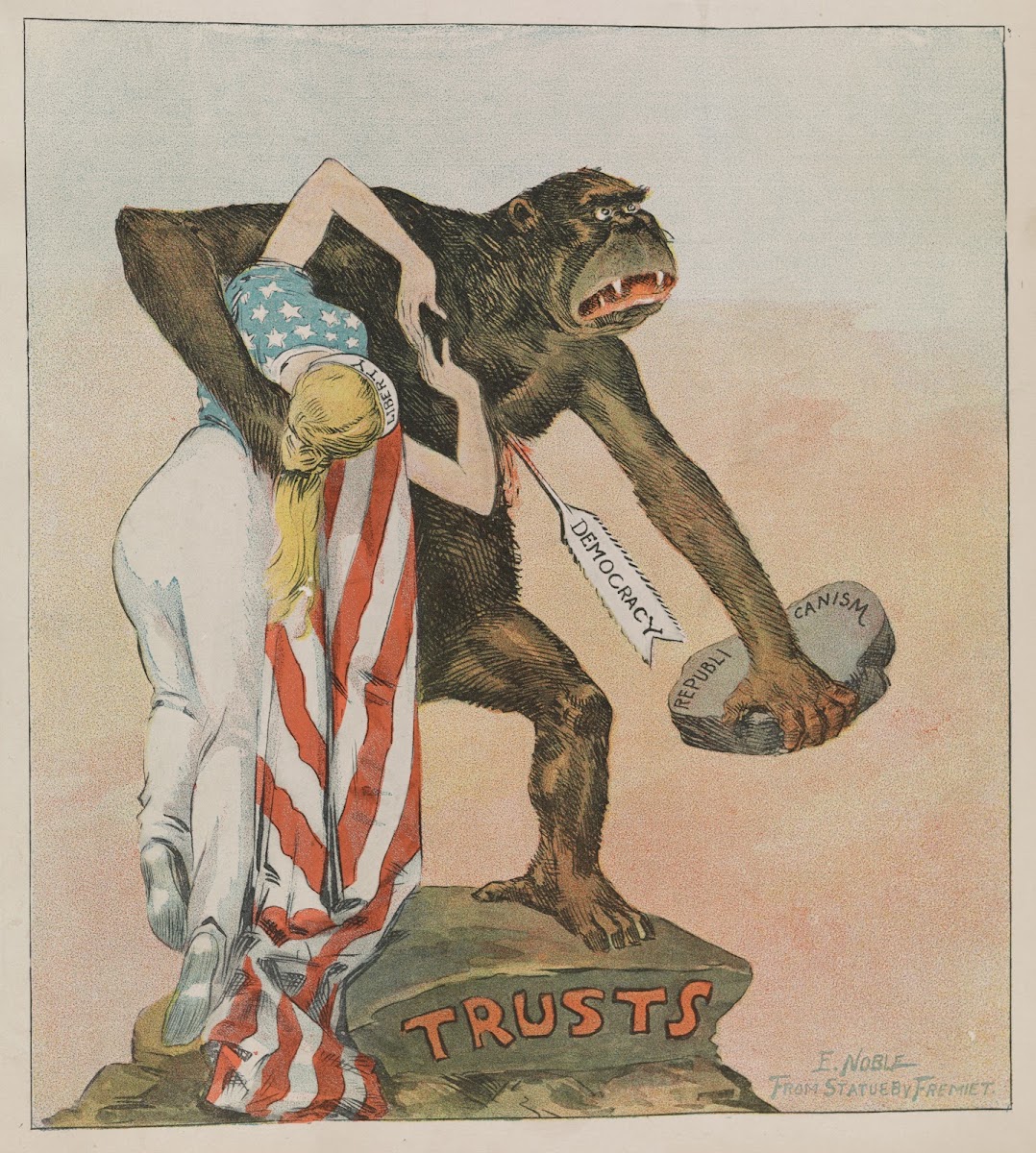 Trusts  The Main Issue 1899