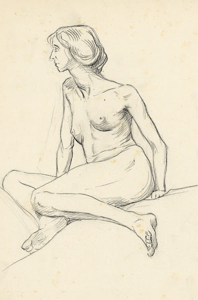 Zittende figuur
