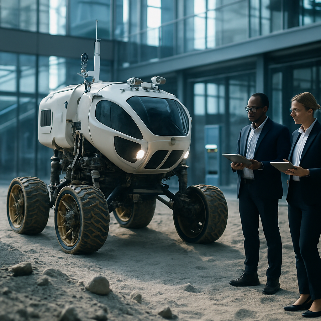 NASA impulsa innovación empresarial con nuevo vehículo de exploración lunar