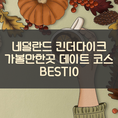 네덜란드 킨더다이크 가볼만한곳 데이트 코스 BEST10 썸네일