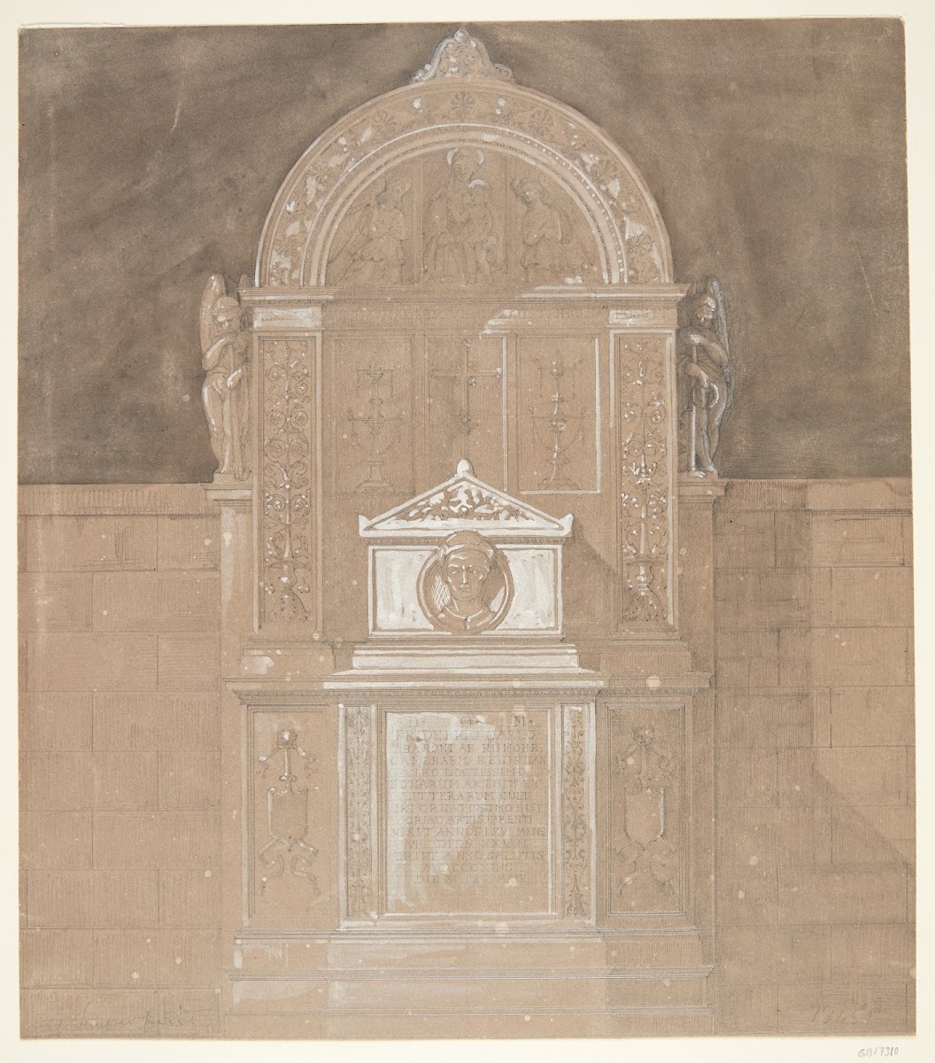 Gravmæle over baron C F von Rumohr 1845 1845