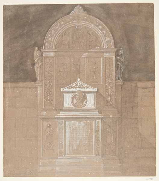 Gravmæle over baron C F von Rumohr 1845 1845