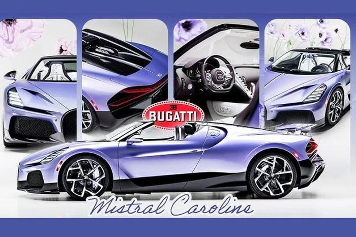 Bugatti Mistral Caroline - chiếc hypercar triệu đô nữ tính nhất - Báo Tri thức &amp; Cuộc sống