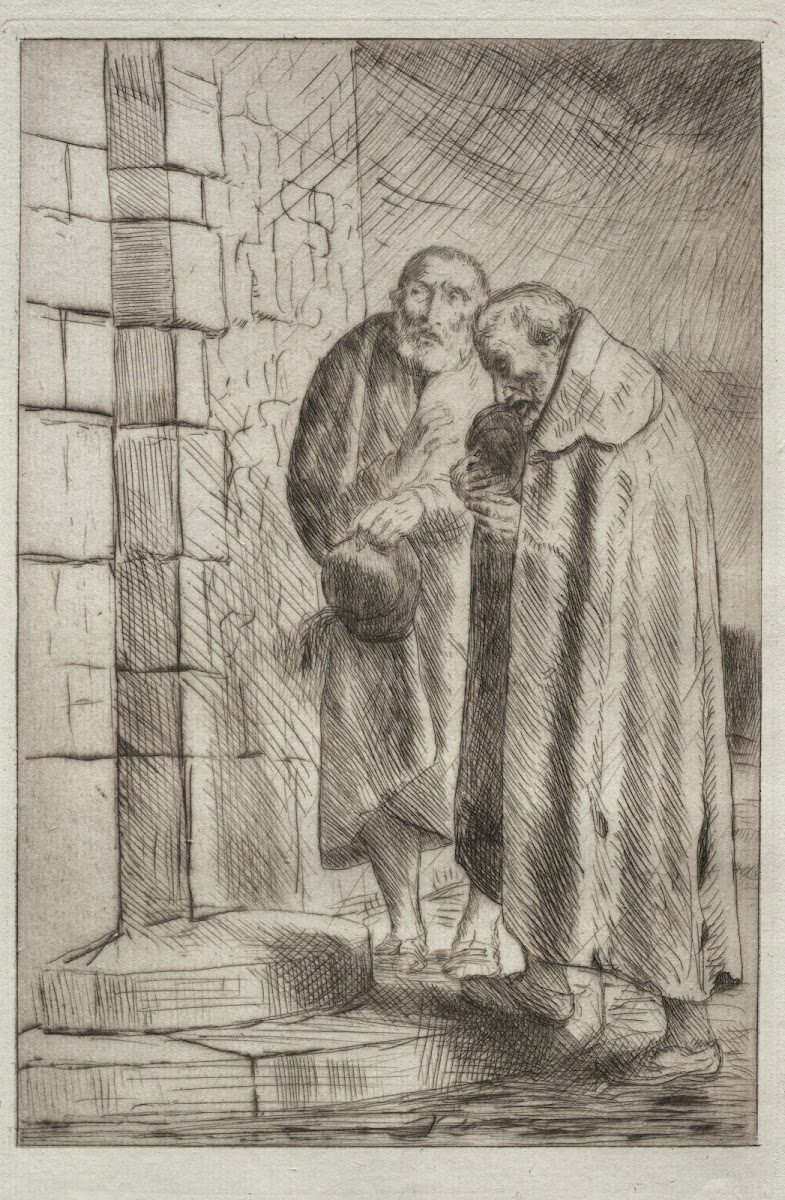 St Pierre et St Paul à la porte de M Richard c 18571911