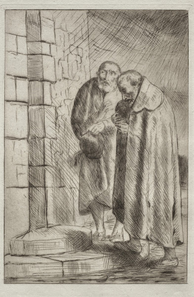 St Pierre et St Paul à la porte de M Richard c 18571911