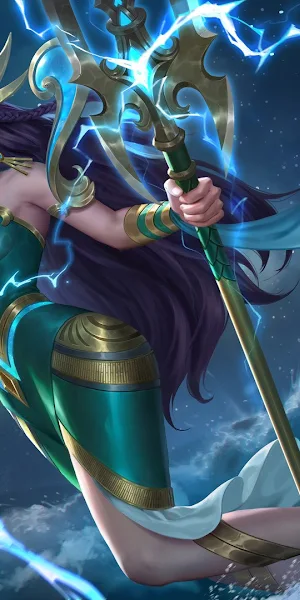 Artwork, Fantasy Art, Fantasy Girl, Long Hair, Sea Full HD Wallpaper Background