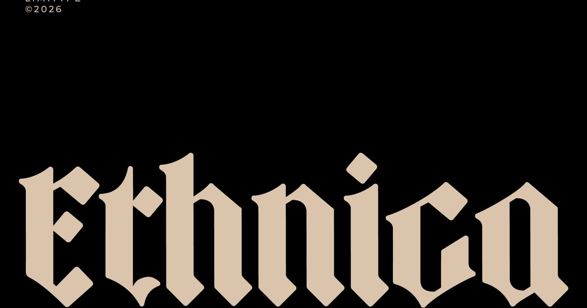 Ethnica – Blackletter Font Free Download – Envato Elements
