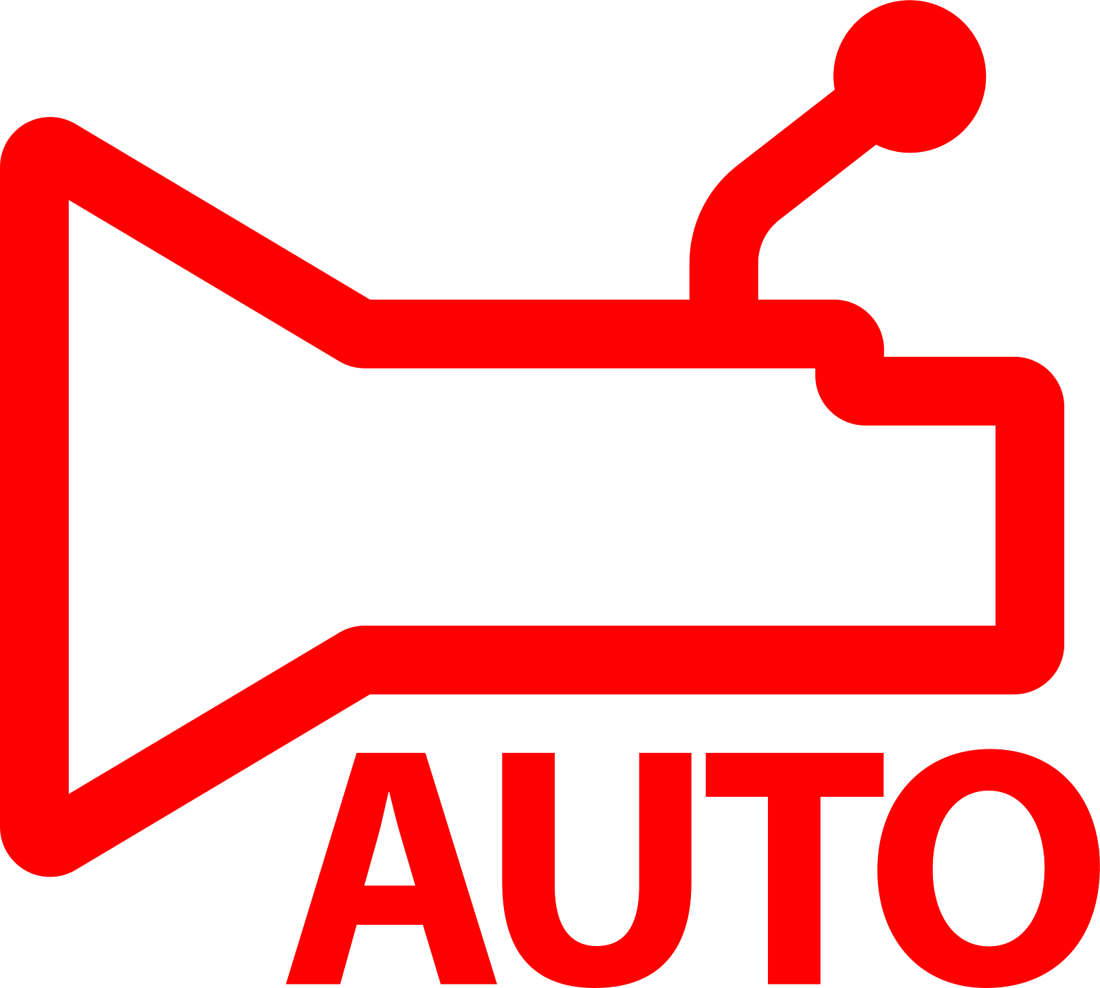 red transmission dashboard warning light