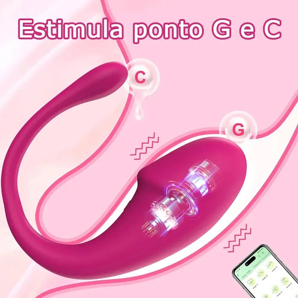 Vibrador Curvo em U