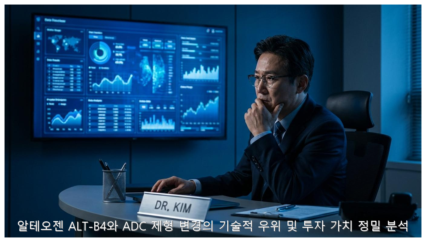 알테오젠 ALT-B4와 ADC 제형 변경의 기술적 우위 및 투자 가치 정밀 분석 핵심 안내 및 분석 인포그래픽 (8)