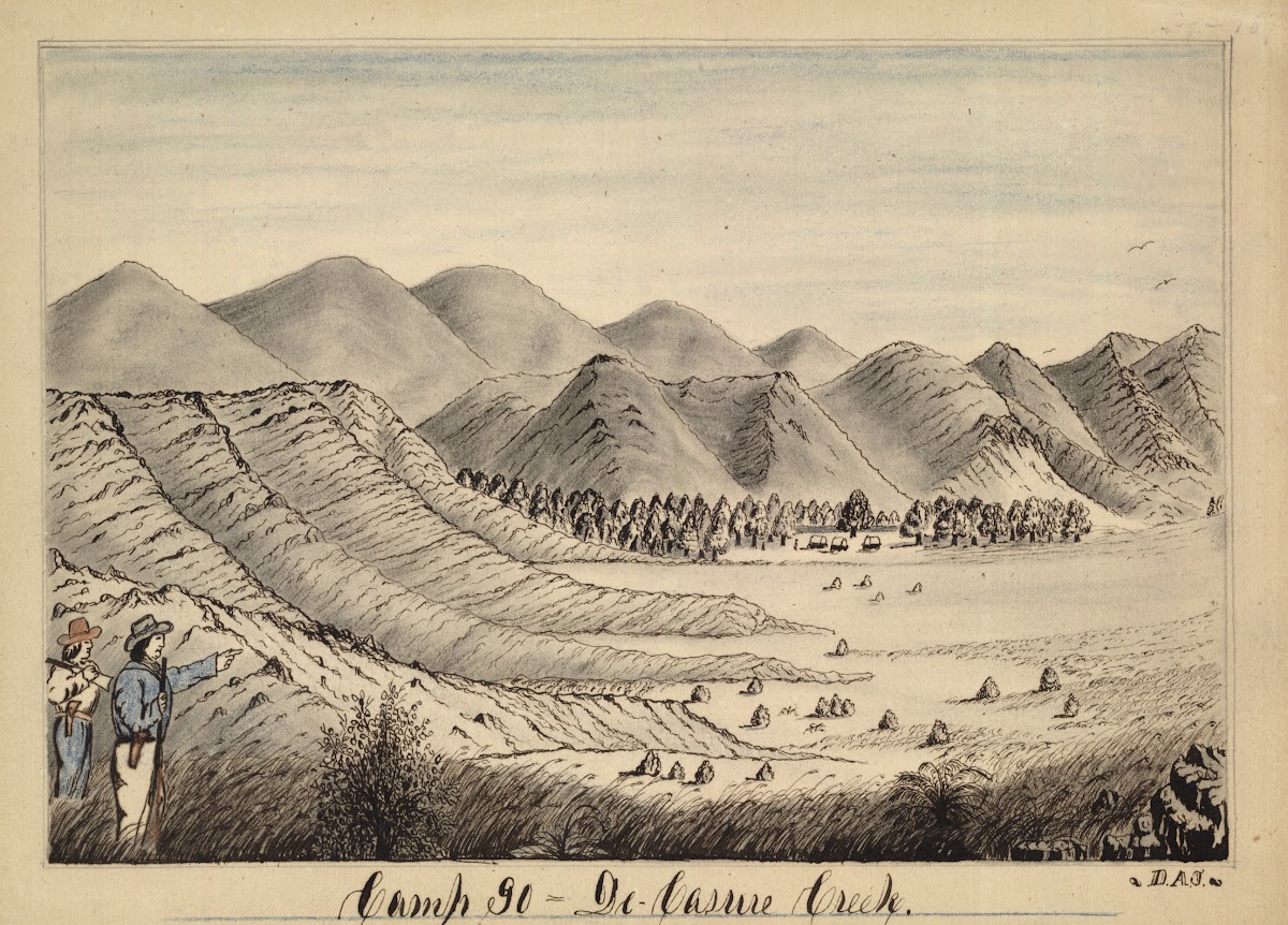 Camp 90 De Casure Creek 1859