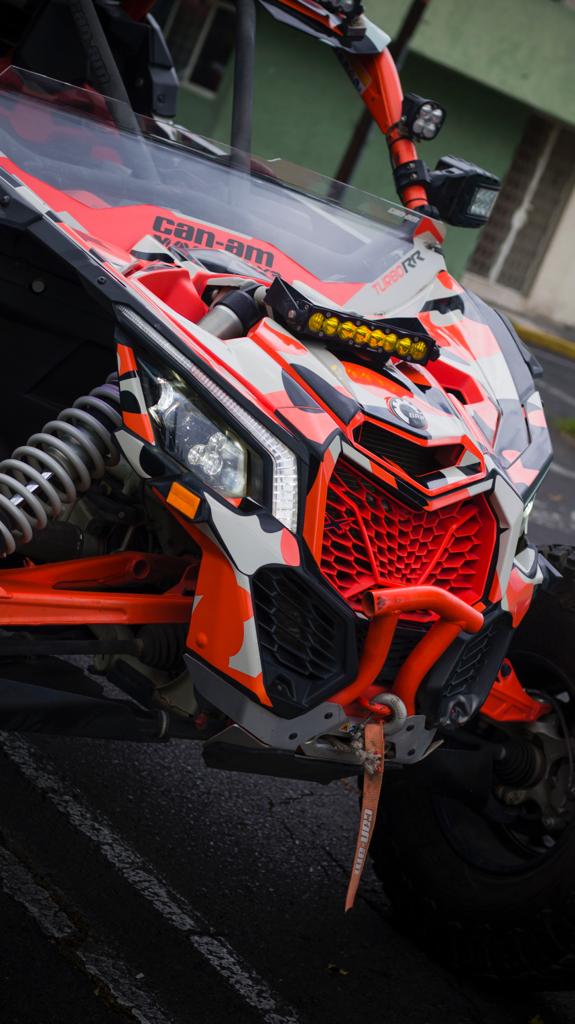 Polaris RZR · Camo Naranja 5
