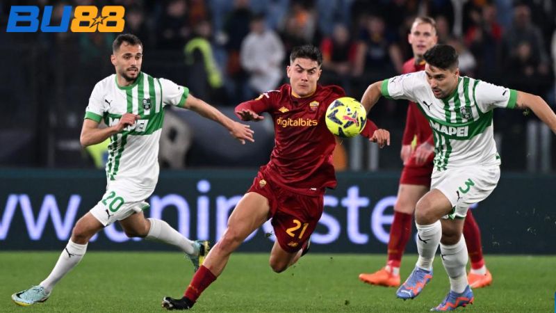 Lịch sử đối đầu giữa hai đội AS Roma vs Sassuolo