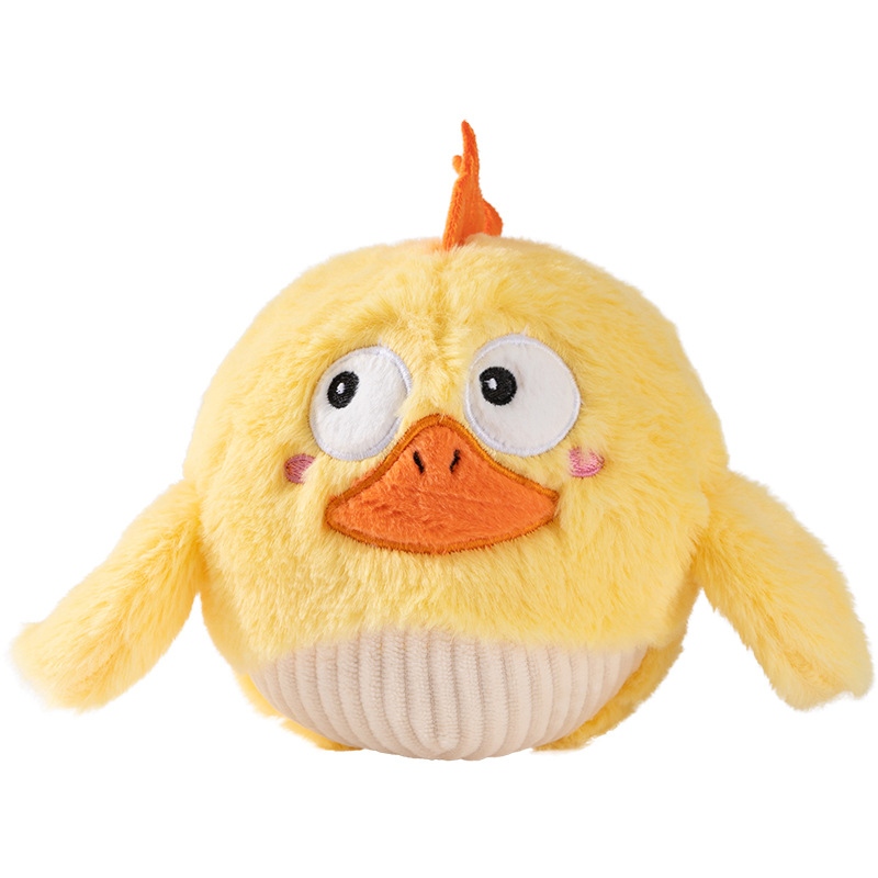 Jumping Plush Toy Ball with Sound for Dogs