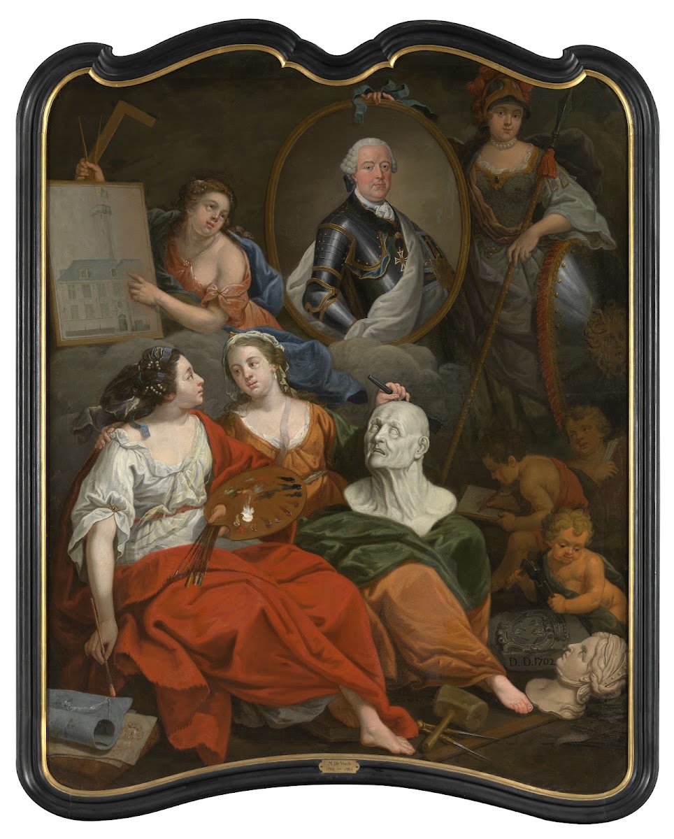 Charles of Lorraine as Patron of Arts 1762