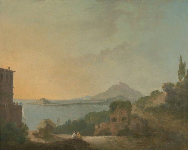 Ciceros Villa and the Gulf of Pozzuoli 1773   1780