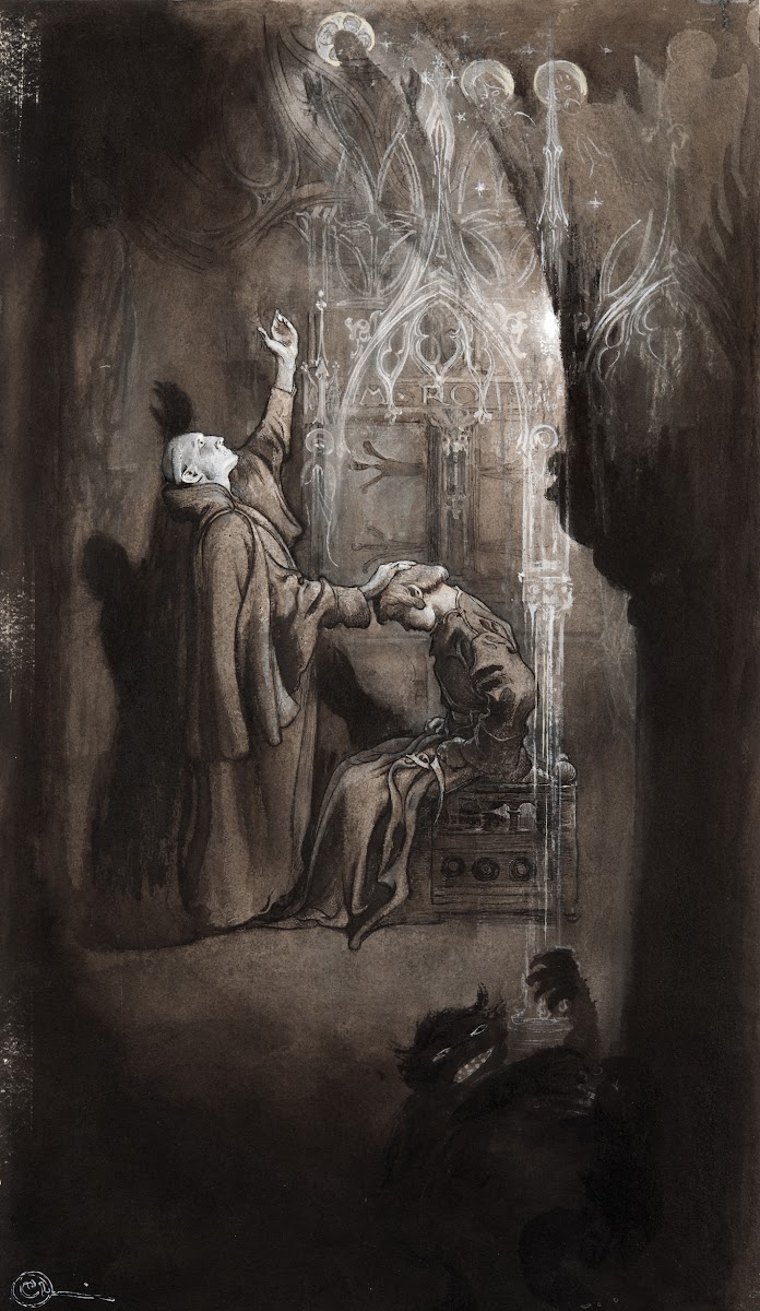 Illustration to SingoallaThe Wind Is My Lover by Viktor Rydberg 1894
