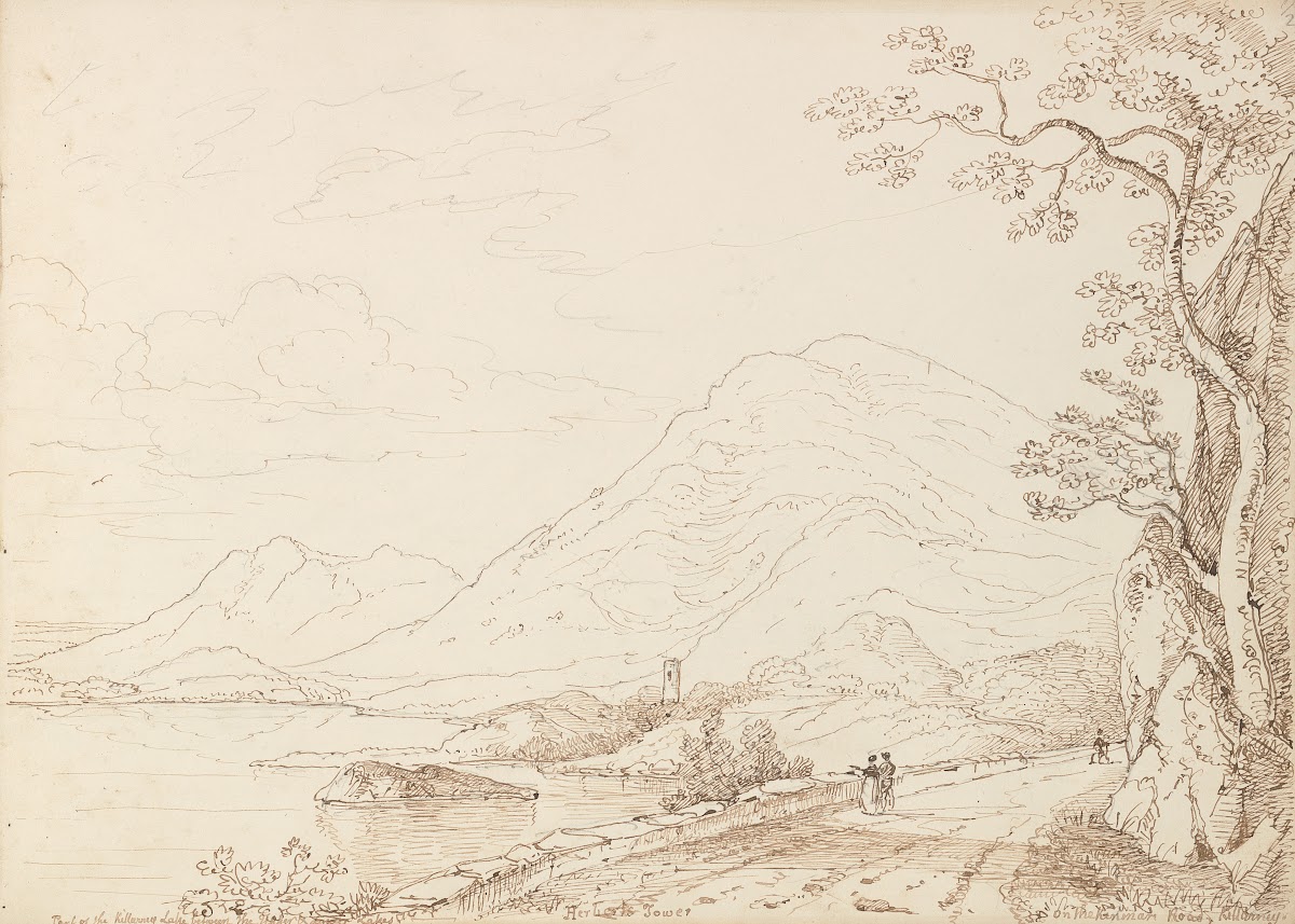Part of the Killarney Lake between the Upper and Lower Lakes 1841