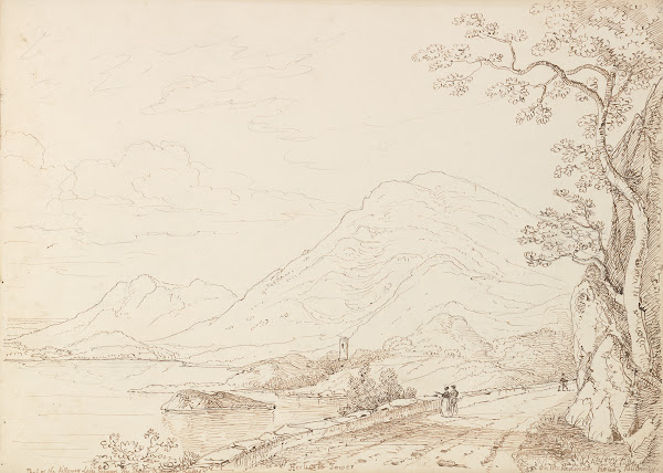 Part of the Killarney Lake between the Upper and Lower Lakes 1841