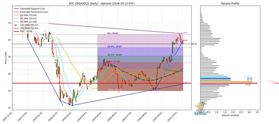 BTC vs Gold 비교
