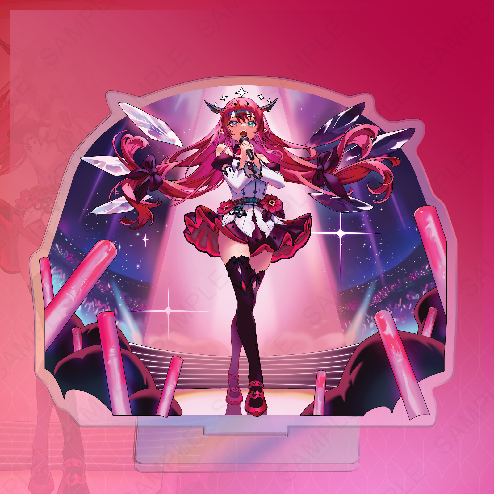 IRyS Iridescent Standee by Fluffycatfish