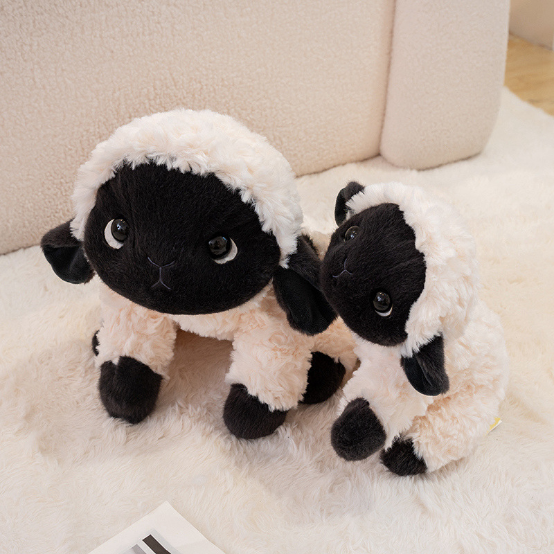 Plush sheep, comfort doll, cuddly toy