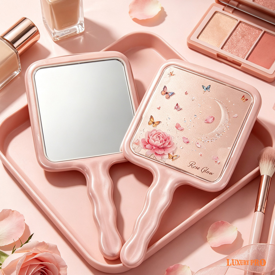 Sugar Light Handheld Mirror