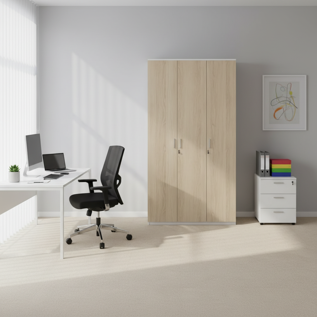 RADAR Color Full Height Two Door Storage (File) Cabinet