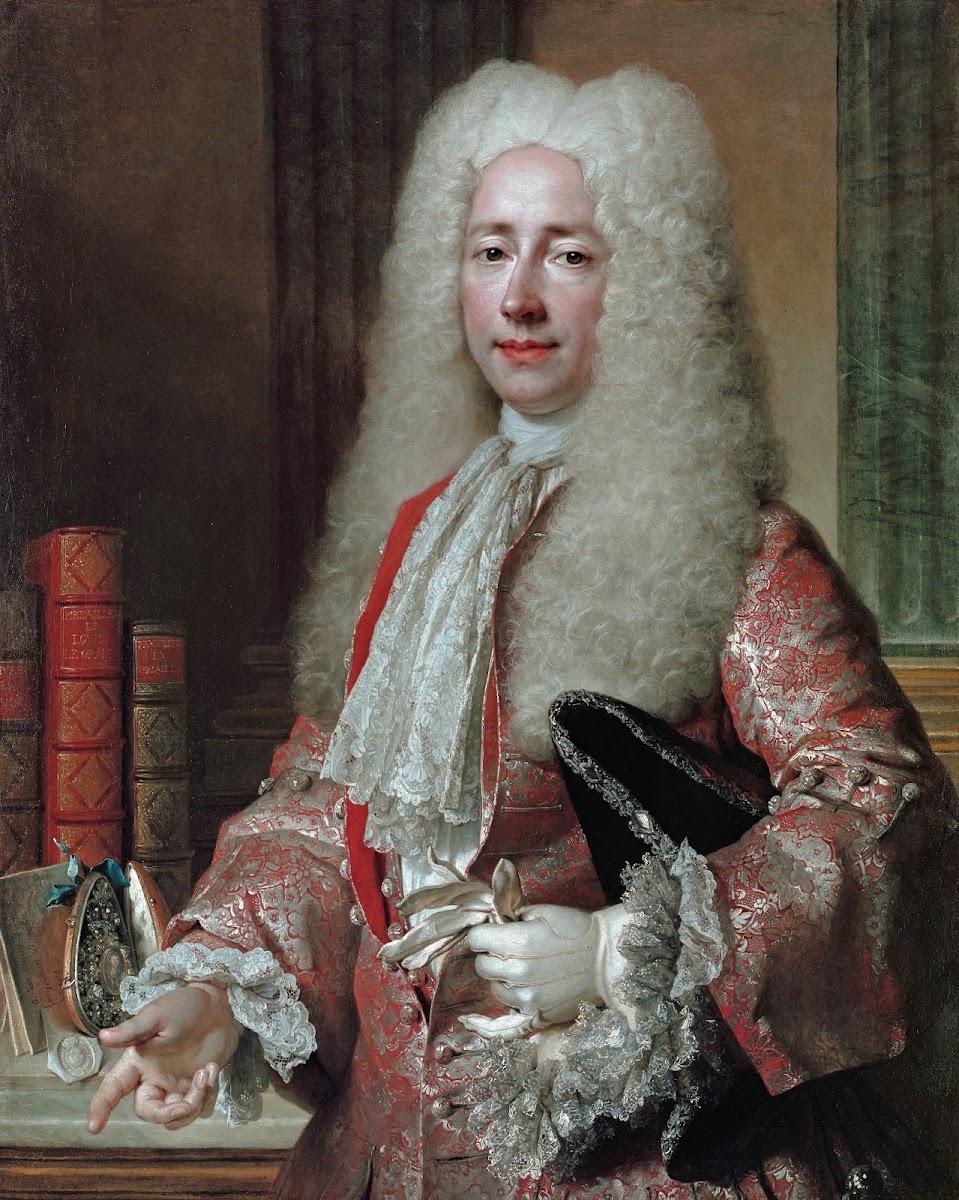 Portrait de Conrad Detlef comte de Dehn 1724